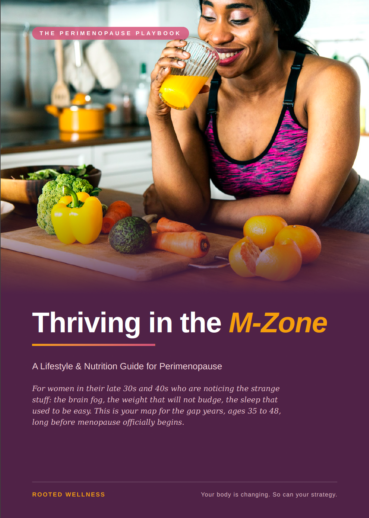 Thriving in the M-Zone | A lifestyle & Nutrition Guide for Perimenopause